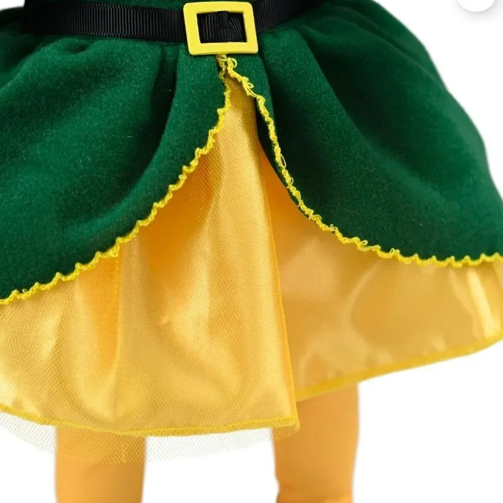 My Life As Buddy Elf Christmas Dark Brunette Color Changing Pasta New 18” Doll